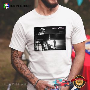 Jasons Aldean Piano Show Retro Photo T shirt