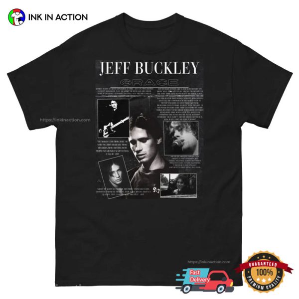 Jeff Buckley GRACE Album Original T-shirt