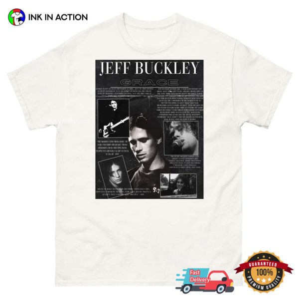 Jeff Buckley GRACE Album Original T-shirt