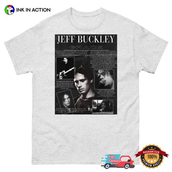 Jeff Buckley GRACE Album Original T-shirt