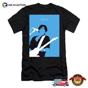 Jeff Buckley Grace Artwork Poster T shirt 3