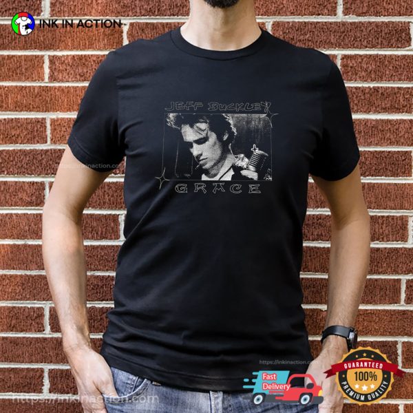 Jeff Buckley Grace Retro 90s Style T-shirt