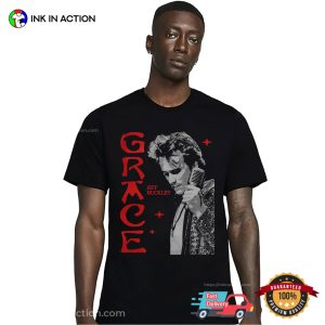 Jeff Buckley Retro 90s Style Grace Album T-shirt