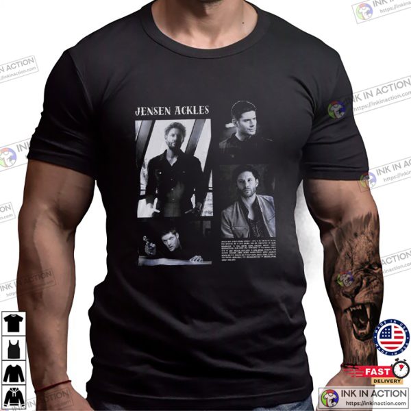 Jensen Ackles Actor Vintage 90s T-shirt