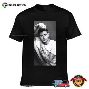 Jensen Ackles Fashion Photo Retro Fan Shirt 1