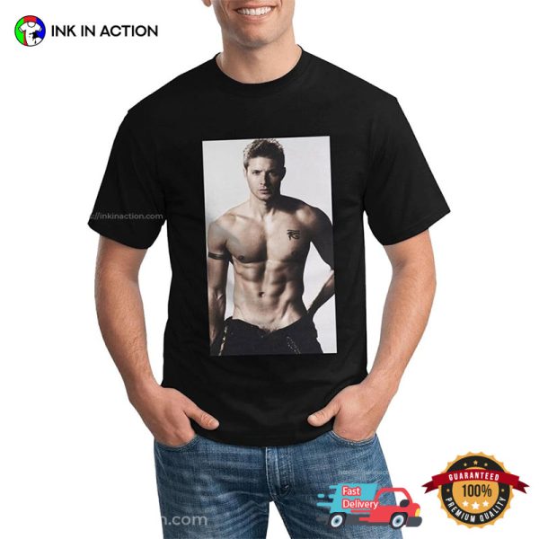 Jensen Ackles Sexy Men Graphic T-shirt