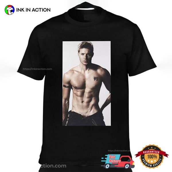 Jensen Ackles Sexy Men Graphic T-shirt