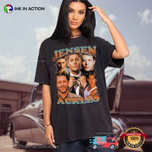 Jensen Ackles Winchester Supernatural Vintage 90s T-shirt