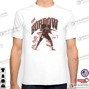 Joe Burrow Cincinnati Football Signature Retro shirt 2 Copy