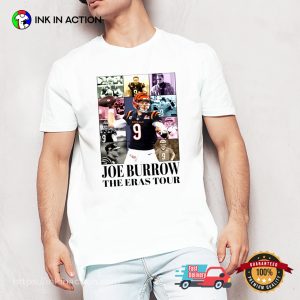 Joe Burrow The Eras Tour Style Graphic T shirt 2