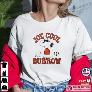 Joe Cool Burrow Snoopy Football T-shirt