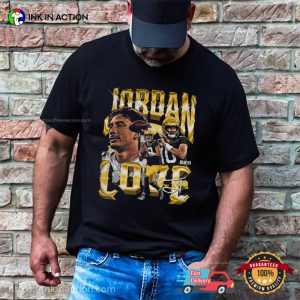 Jordan Love WHT Football Signature T shirt 1