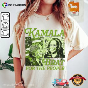 Kamala Brat For The People Comic Style Comfort Colors T-shirt