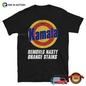 Kamala Removes Nasty Orange Stains Vintage Tee 1