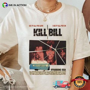 Kill Bill SZA S.O.S Comfort Colors Shirt 2