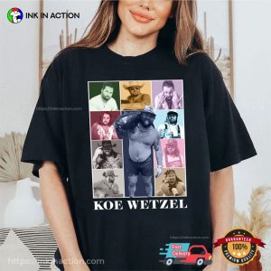 Koe Wetzel Country Music Era Retro Comfort Colors Tee 1