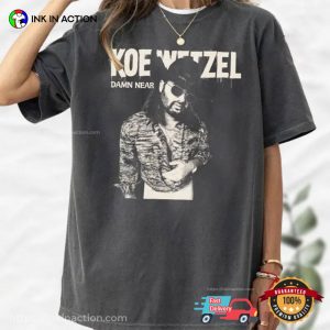 Koe Wetzel Damn Near Normal Retro Graphic Comfort Colors Tee