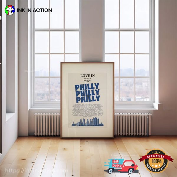 Love In Philly The City Of Brotherly Love Wall Art