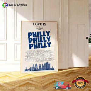 Love In Philly The City Of Brotherly Love Wall Art 3