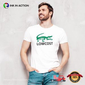 Lowcost Alligator Skeleton Logo T shirt 2