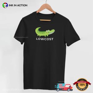 Lowcost Cute Alligator Unisex T shirt 3