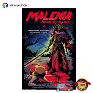 MALENIA BLADE OF MIQUELLA Video Game Poster