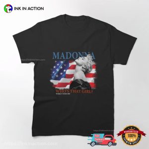 Madonna Usa World Tour 1987 Tee 3