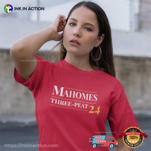 Mahomes Three peat 24 kansas city chiefs shirt 2