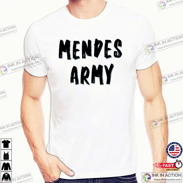 Mendes Army Funny Shawn Mendes Fans T-shirt