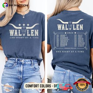 Morgan Wallen One Night At A Time Tour Comfort Colors T shirt 3