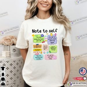 Self Comfort Colors T-shirt, Mental Health Day Apparel