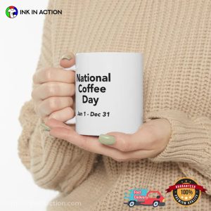 National Coffee Day Holiday Gift Coffee Mug 1