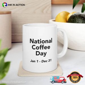 National Coffee Day Holiday Gift Coffee Mug 3