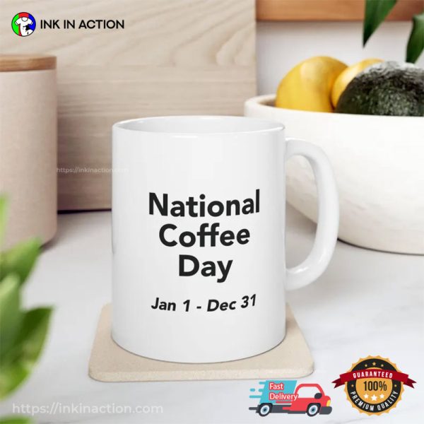 National Coffee Day Holiday Gift Coffee Mug