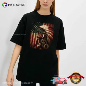 Native American Indian Chief Retro Outfit, Native American Day California Merch