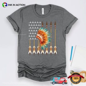 Native American Indian Pride Flag Comfort Colors T shirt 2