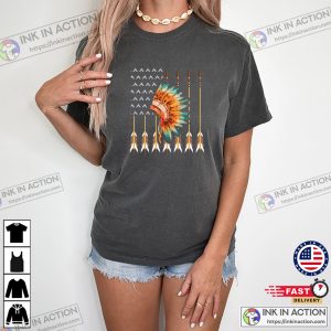 Native American Indian Pride Flag Comfort Colors T shirt