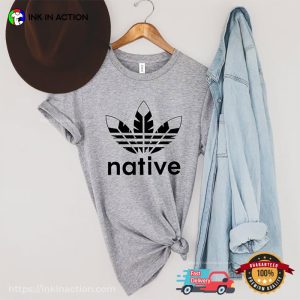 Native Feather Logo Comfort Colors T shirt 3