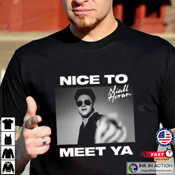 Nice To Meet Ya Retro Cool Niall Horan T-shirt