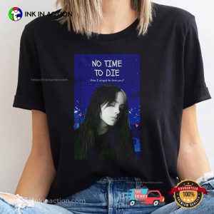 No Time To Die Billie Eilish Music Tour Graphic Tee 3