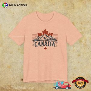 North American Canada Retro Style Comfort Colors T-shirt