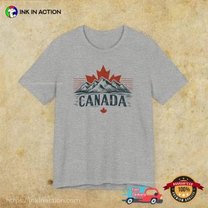 North American Canada Retro Style Comfort Colors T shirt 3