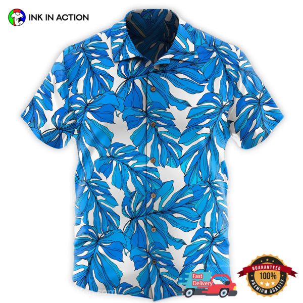 Ocean Breeze Linen Hawaiian Shirt