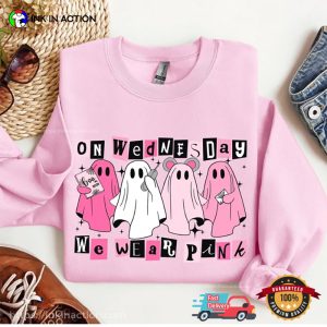 On Wednesday We Wear Pink Mean Girls Halloween T shirt 1