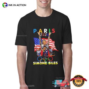 Paris 2024 Olympic Simone Biles Golden Girl shirt 2