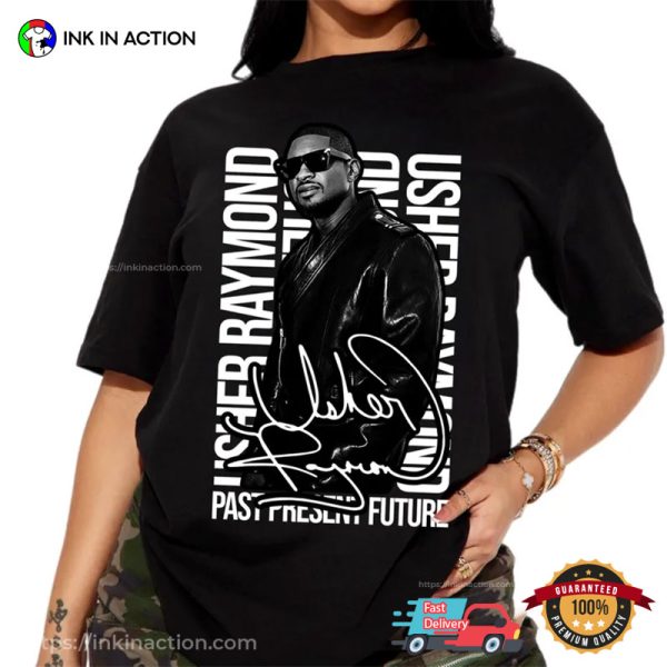 Past Present Future Tour Usher Raymond Graphic T-shirt