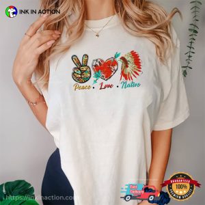 Peace Love Native Celebration Comfort Colors Tee