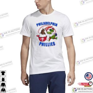 Philadelphia Phillie Phanatic And Ice Cream T shirt 3