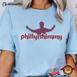 Philadelphia Phillies Philly Shimmy Fan Comfort Colors T shirt 2