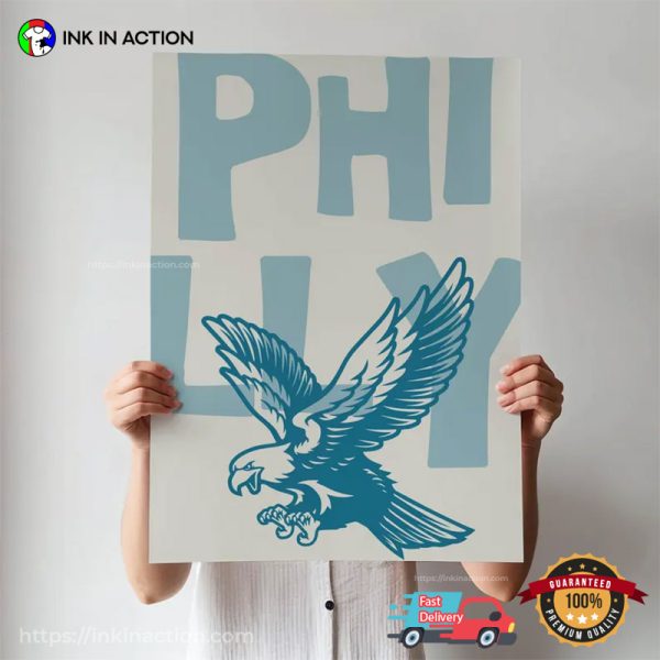 Philly Eagle Baseball Wall Art